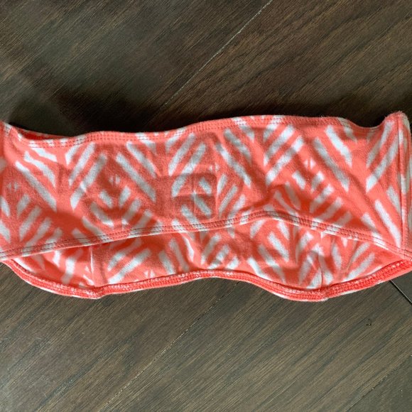 Nollie Coral Pink Bandeau Bralette M - Picture 2 of 8